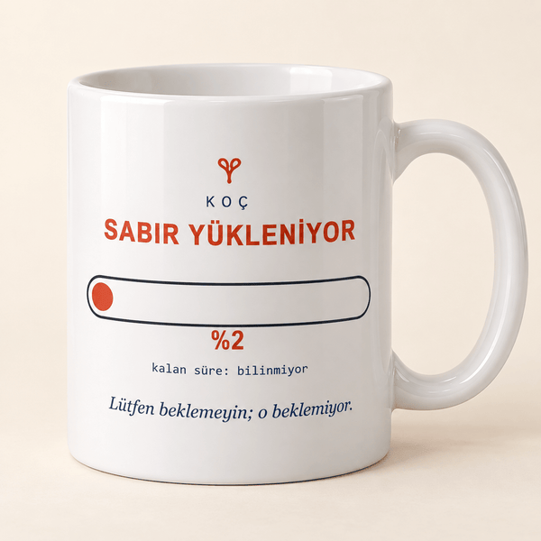 Koç Burcu Mizahi Kupa - Hediye Kutusu