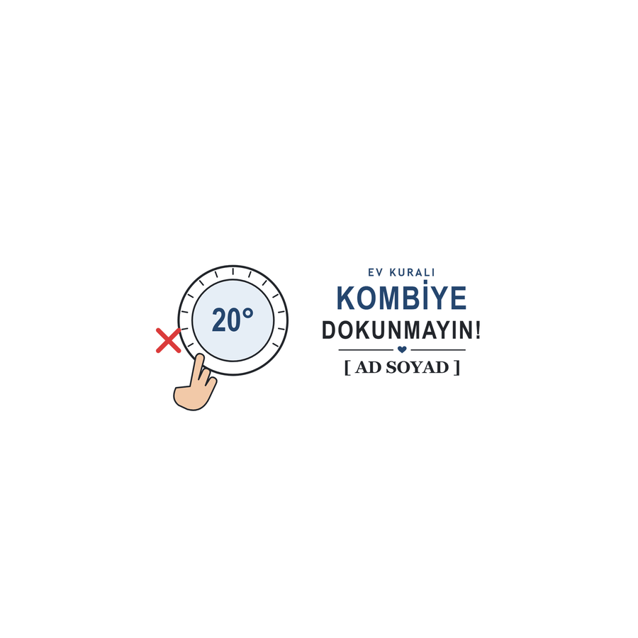 Kombiye Dokunmayın - İsimli Baba Kupası - Hediye Kutusu