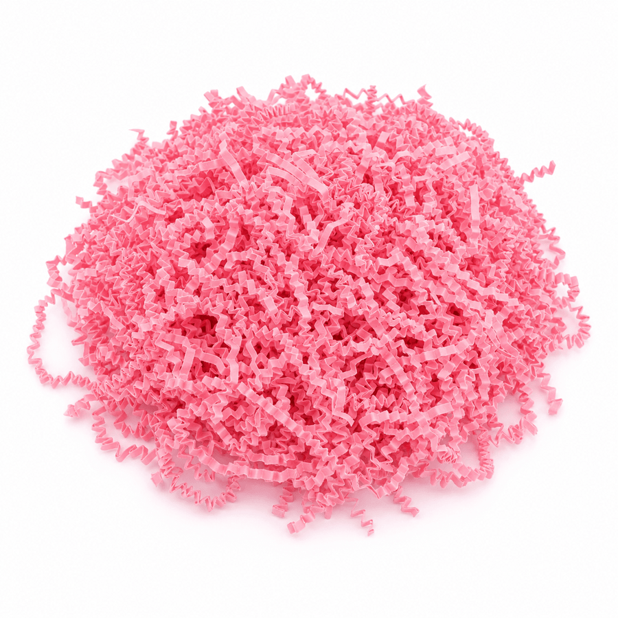 Pembe Kırpık Zigzag Dolgu Kağıdı 50gr - Hediye Kutusu