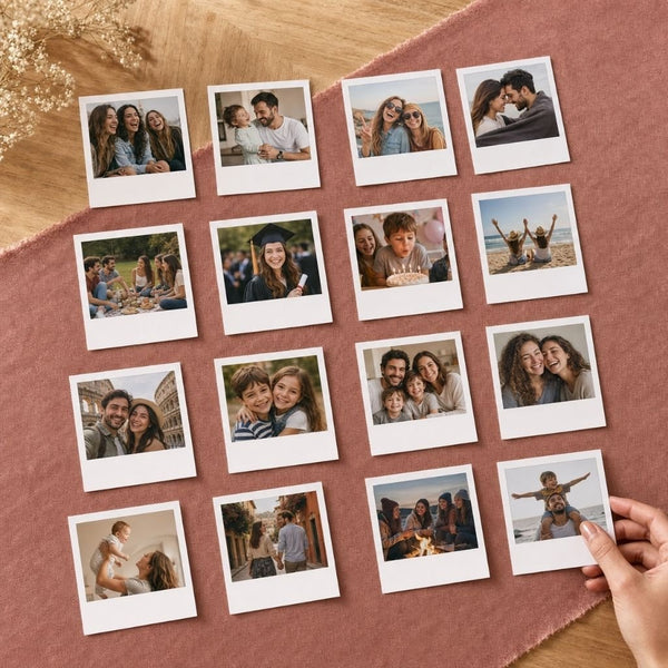 Pola Kart Fotoğraf Baskı - 16 Adet - Hediye Kutusu