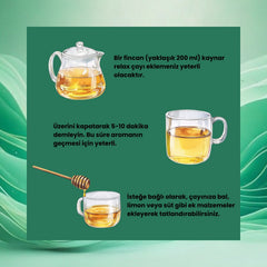 Relax Çay 80 Gram - Hediye Kutusu