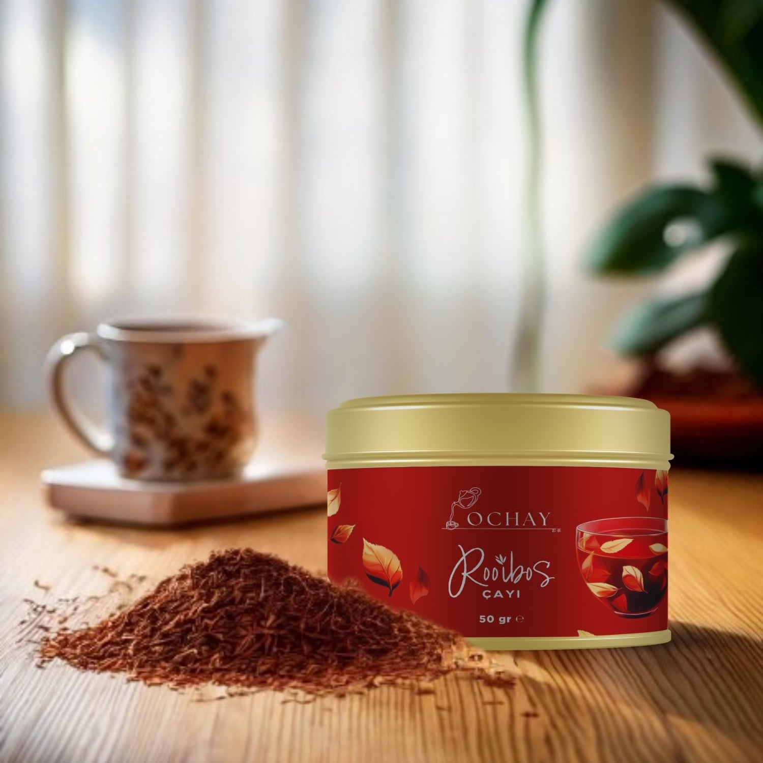 Saf Rooibos Çayı 50 Gram - Hediye Kutusu