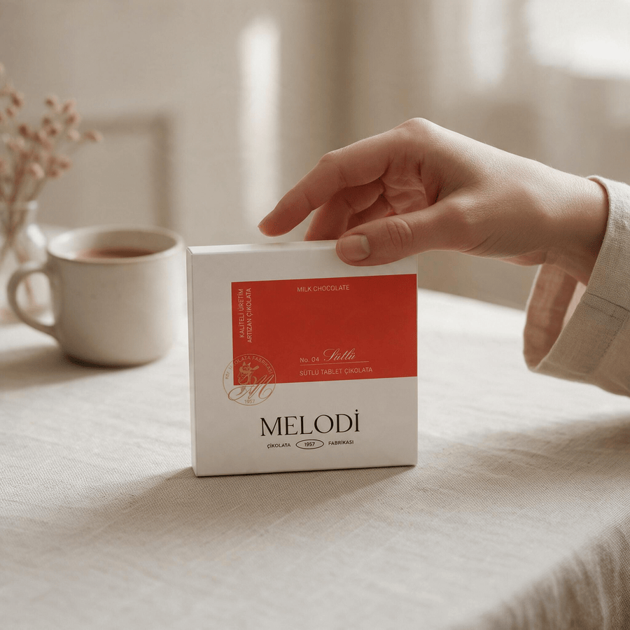 Sütlü Çikolatalı Beyoğlu Tablet 60g - Hediye Kutusu
