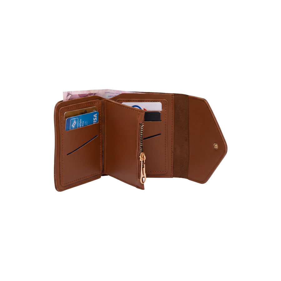 Taba Zarf Çıtçıtlı Cüzdan - Hediye Kutusu