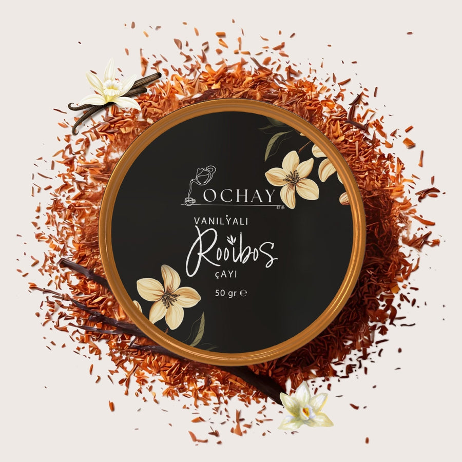 Vanilyalı Rooibos Çayı 50 Gram - Hediye Kutusu