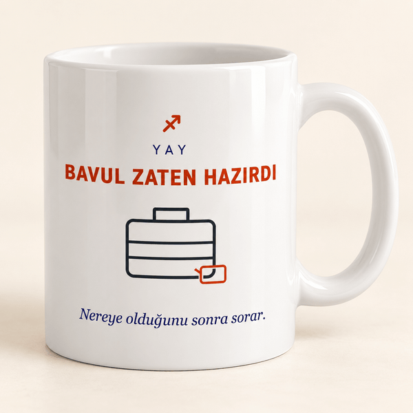 Yay Burcu Mizahi Kupa - Hediye Kutusu