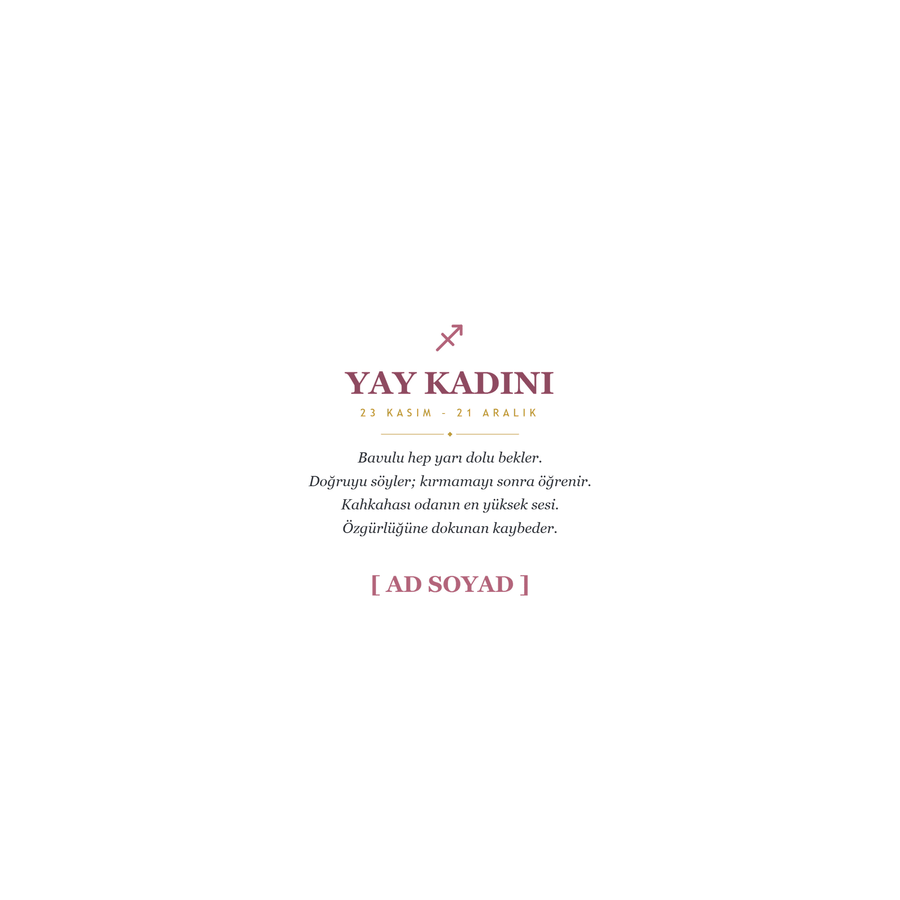 Yay Kadını İsimli Kupa - Hediye Kutusu