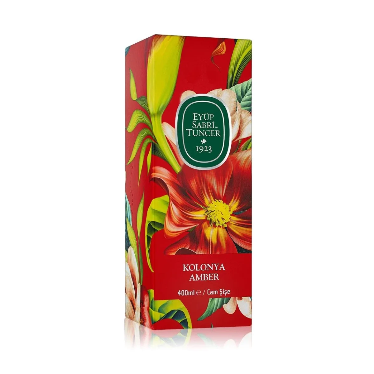 Amber Kolonyası 400 ml - Cam Şişe - Görsel 3