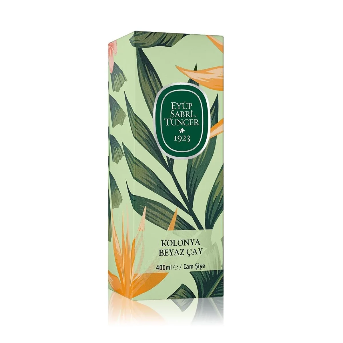 Beyaz Çay Kolonyası 400 ml - Cam Şişe - Görsel 3