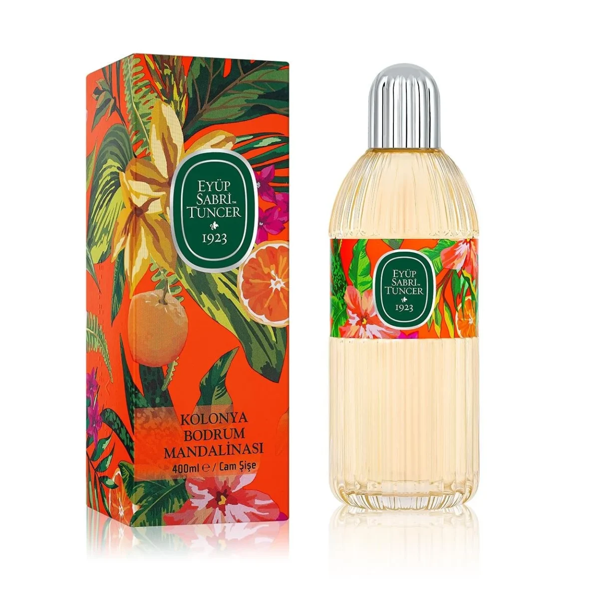 Bodrum Mandalinası Kolonyası 400 ml - Cam Şişe - Görsel 1