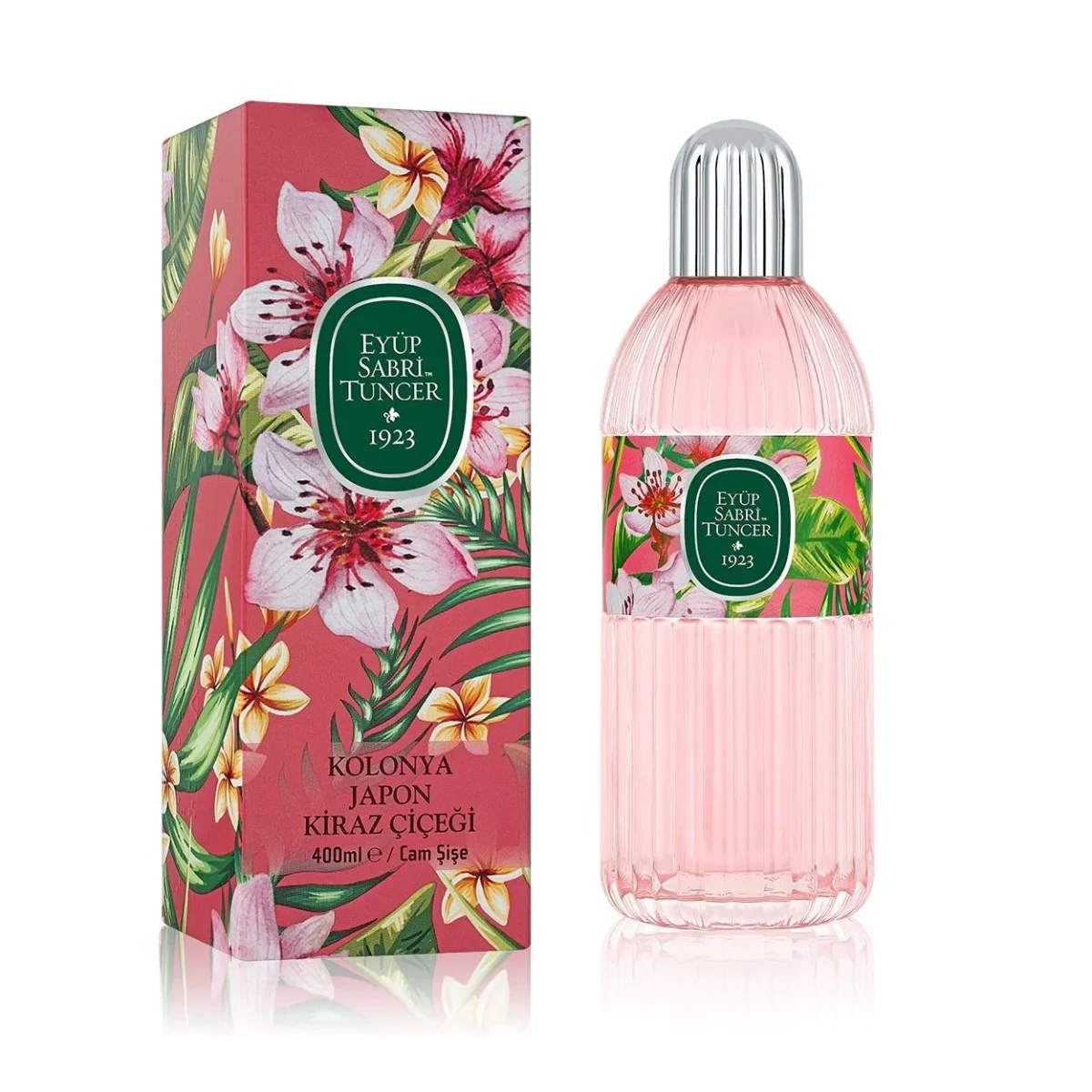 Japon Kiraz Çiçeği Kolonyası 400 ml - Cam Şişe - Görsel 1