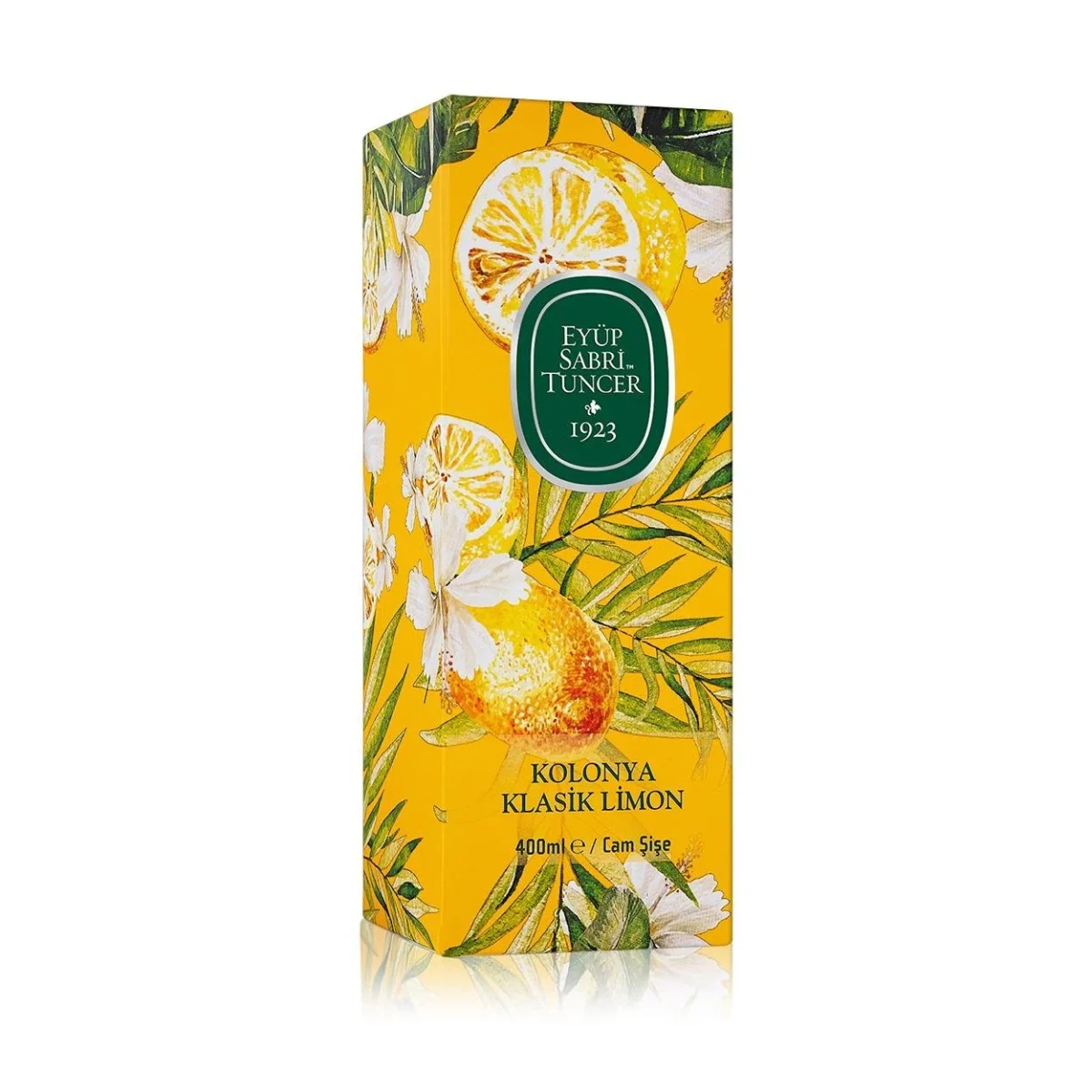 Klasik Limon Kolonyası 400 ml - Cam Şişe - Görsel 3