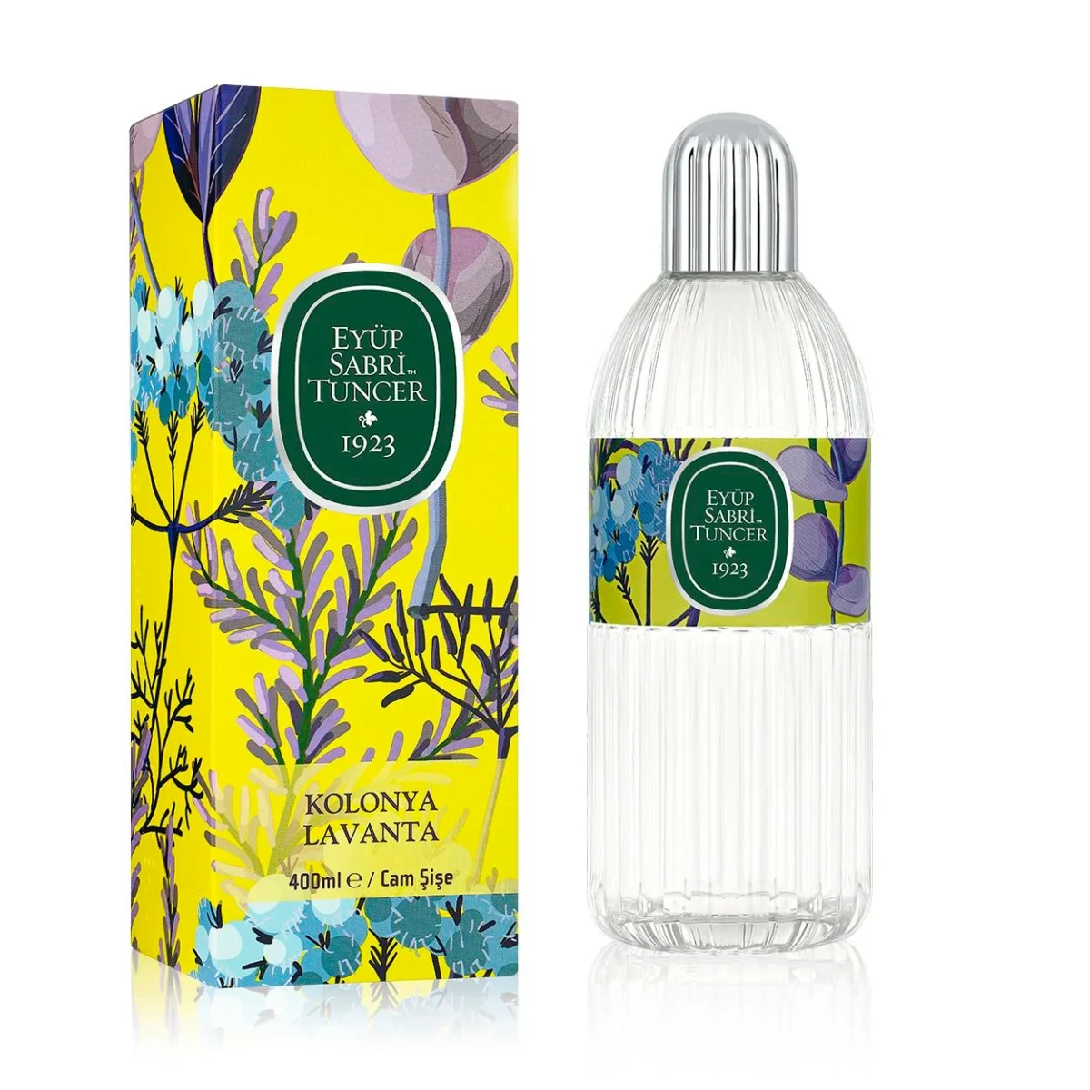 Lavanta Kolonyası 400 ml - Cam Şişe - Görsel 1