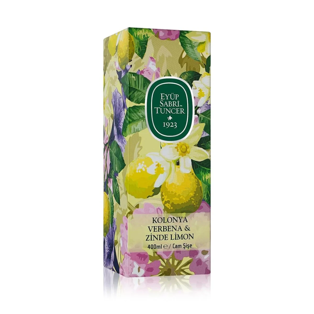 Verbena & Zinde Limon Kolonyası 400 ml - Cam Şişe - Görsel 3