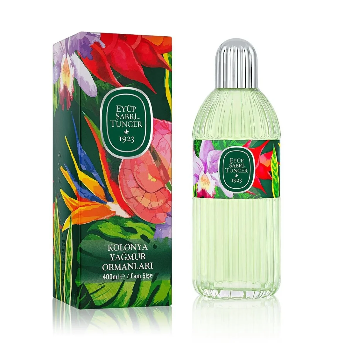 Yağmur Ormanları Kolonyası 400 ml - Cam Şişe - Görsel 1