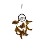 Tüylü Kahverengi Mini Rüya Kapanı 6 cm